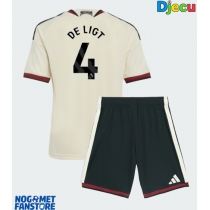 Manchester United Matthijs de Ligt #4 Rezervni Dres za djecu 2026-27 Kratak Rukav (+ Kratke hlače)